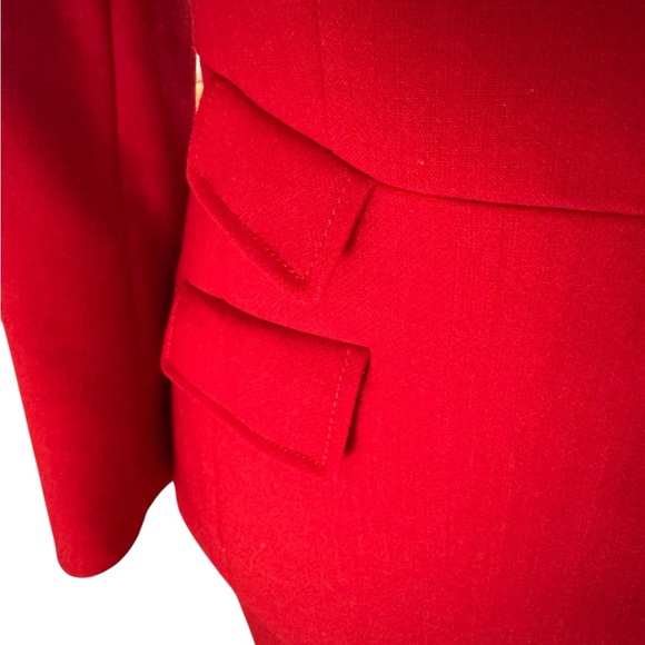 Talbots 2-Piece Lined Wool Blend‎ Dress & Blazer - Picture 3 of 11